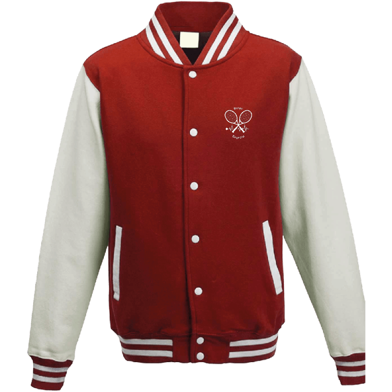 Giacca college Rosso